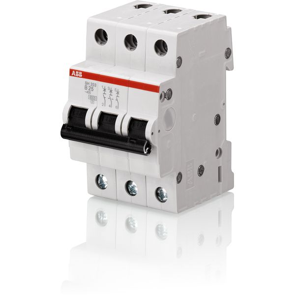 SH203-B13 Miniature Circuit Breaker - 3P - B - 13 A image 1