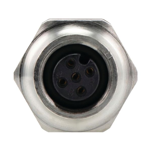 Control panel cable gland for 5-conductor SWD4-…LR8-24 M12 SmartWire-DT round cable, M12 plug/socket image 12