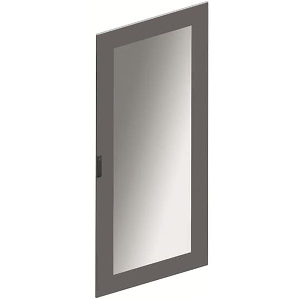 RTS48R Transparant door, Field width: 4, 1891 mm x 557 mm x 15 mm, Grounded (Class I), IP54 image 1