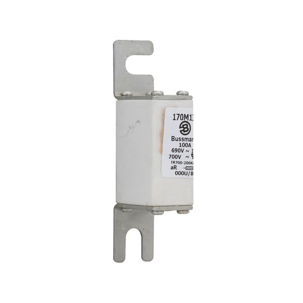 Fuse-link, high speed, 100 A, AC 690 V, DIN 000, 21 x 40 x 100 mm, aR, DIN, IEC image 8