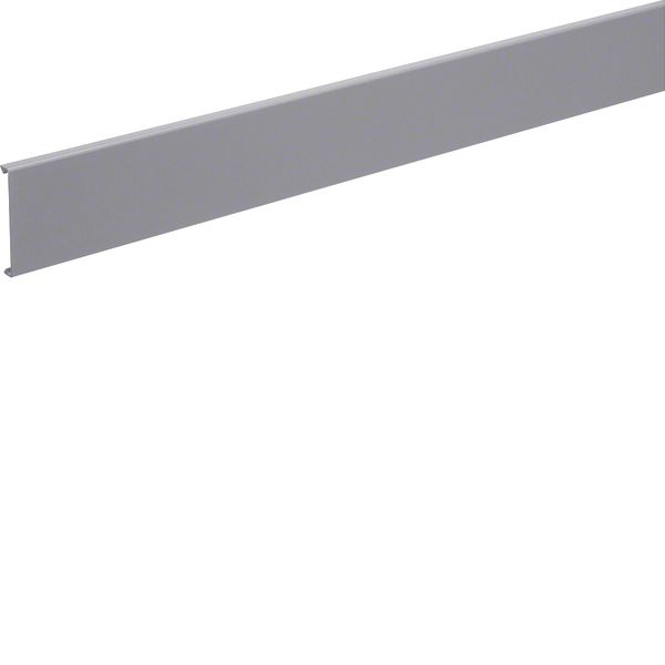 Lid made of PVC for slotted panel trunking DNG 50mm stone grey image 1