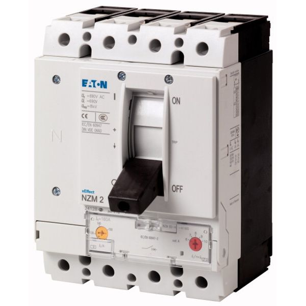 Circuit-breaker 4 pole, 125A image 1