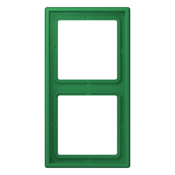 2-gang frame, green LS982GN image 2