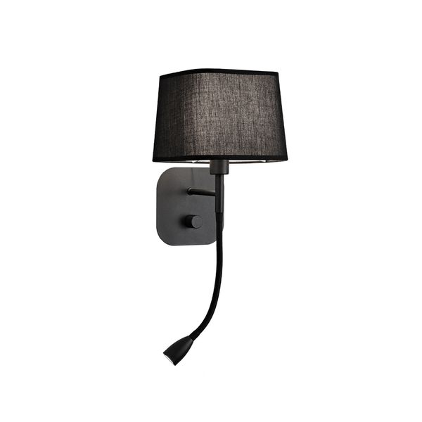 Wall Lamp Black Led Hendrix image 1