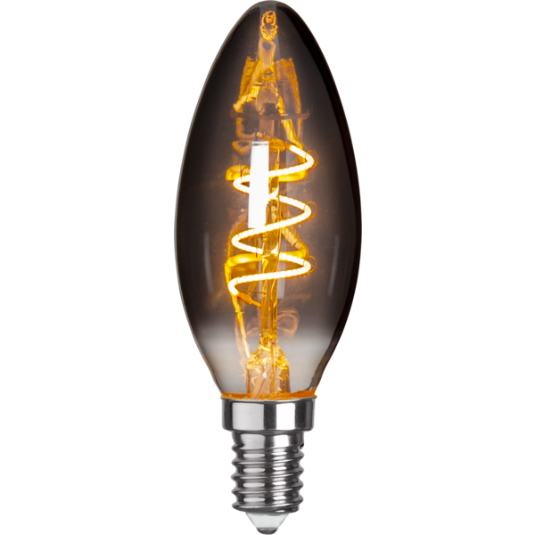 LED Lamp E14 C35 Decoled Grace Smoke image 1