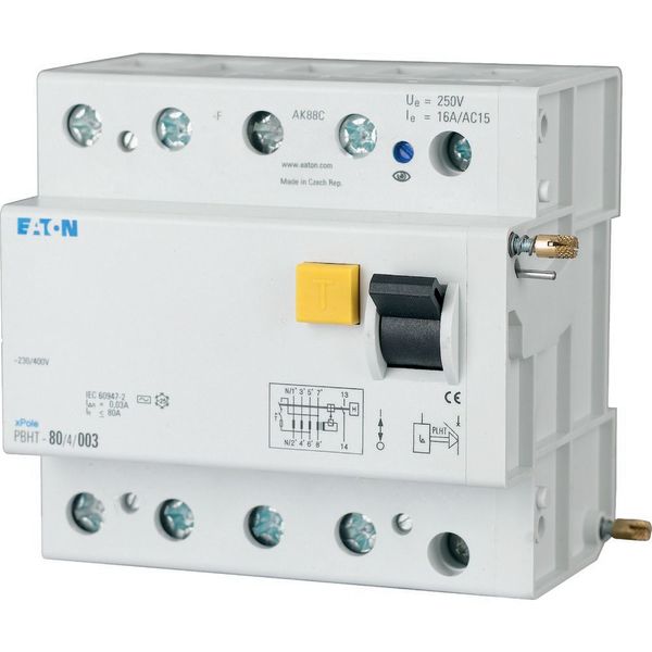 Residual-current circuit breaker trip block --> PLHT image 2