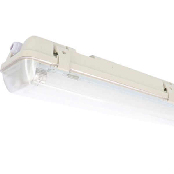 LED TL Luminaire with Tube - 2x14W 120cm 4200lm 4000K IP65 image 1