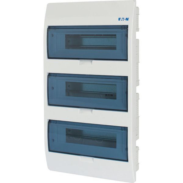 ECO Compact distribution board, flush mounting, 3-rows, 12 MU, IP40 image 7
