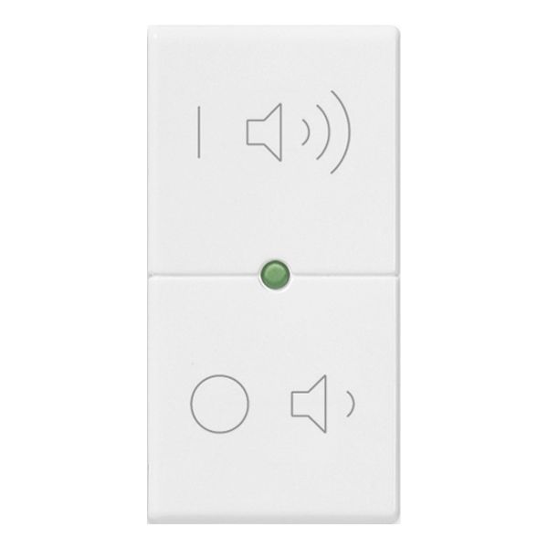 Button 1M ON/OFF symbols white image 1