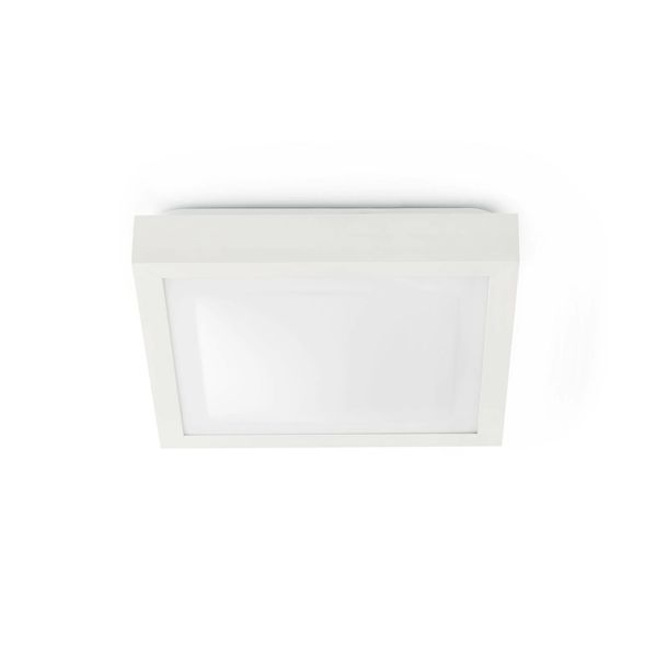 TOLA-1 WHITE CEILING LAMP 1 X E27 20W image 1