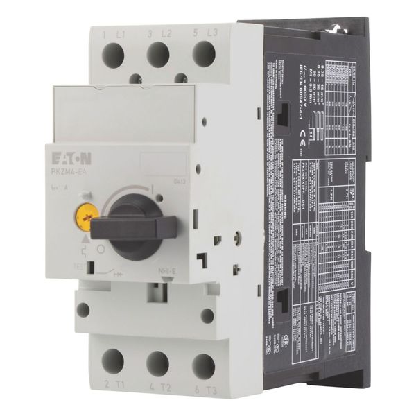 Motor-protective circuit-breaker, Ir= 55 - 65 A, Screw terminals, Terminations: IP00 image 2