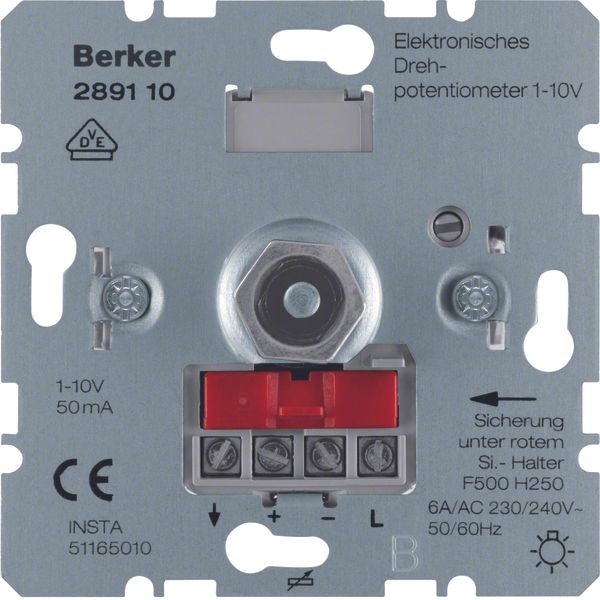 1-10 V rot. potentiometer, soft-lock, light control image 1