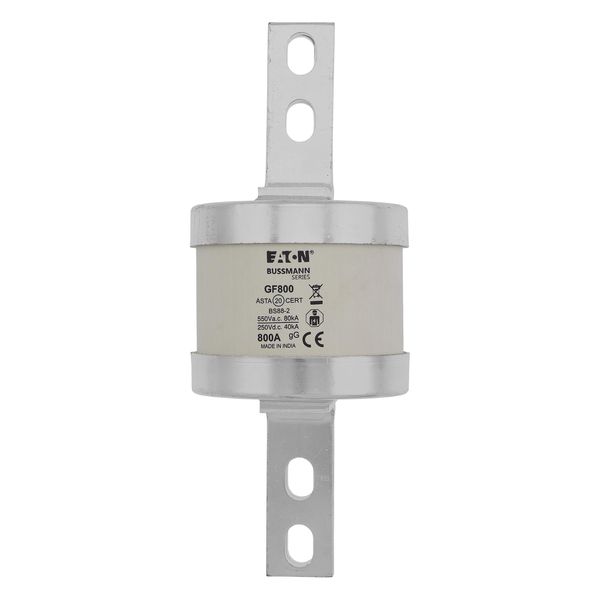 Fuse-link, low voltage, 710 A, AC 550 V, DC 250 V, BS88/C3, 83 x 210 mm, gL/gG, BS image 5