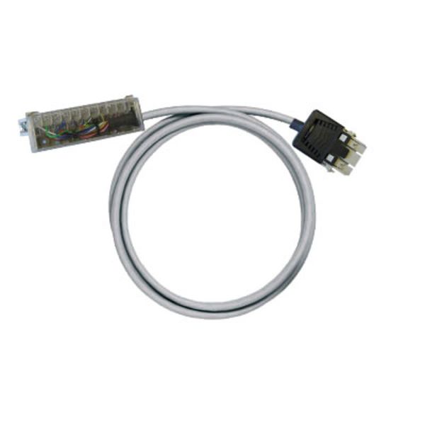 PLC-wire, Digital signals, 24-pole, Cable LiYY, 5 m, 0.25 mm² image 1