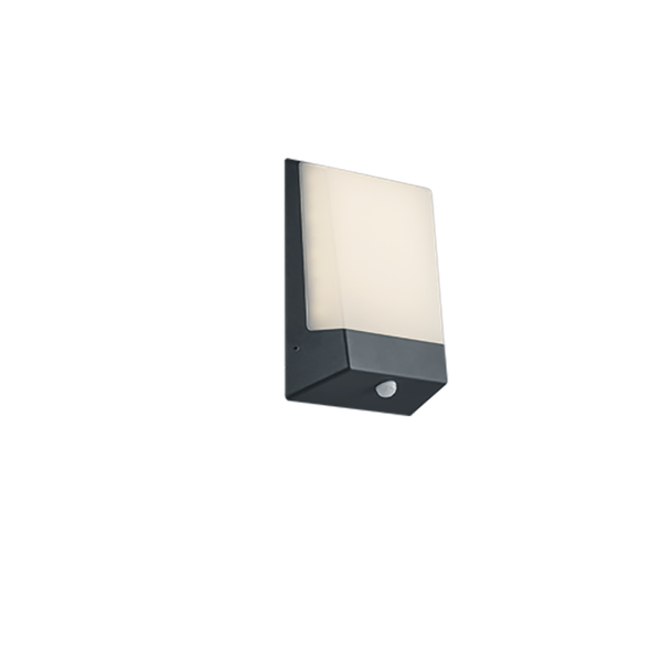 Kasai LED wall lamp / number lamp anthracite image 1