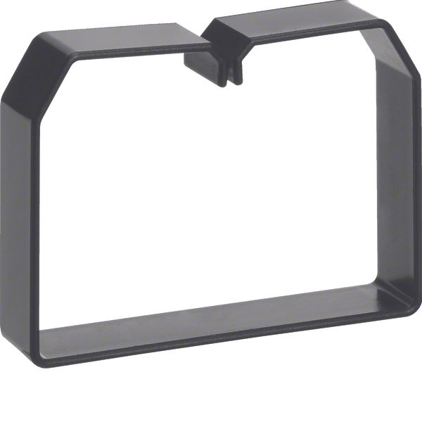 Cable retaining clip made of PVC for LKG 75x100mm black image 1