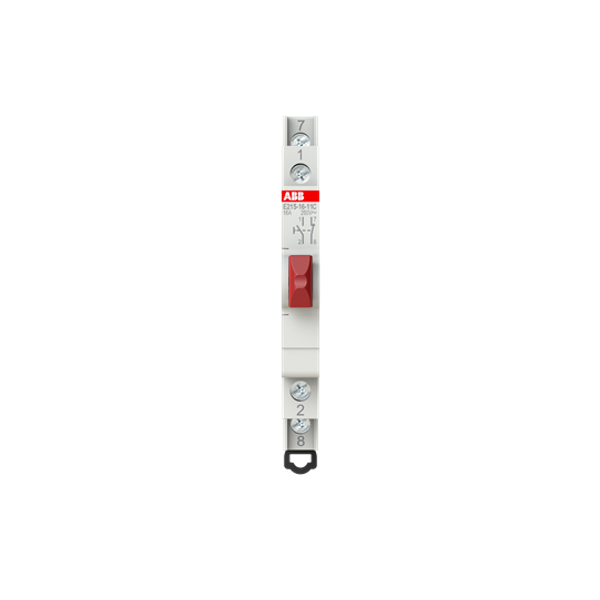 E215-16-11CPushbutton,16 A,acc. to EN 250 V AC,1NO,1NC,0CO, El. Color:Red, MW:0.5 image 8