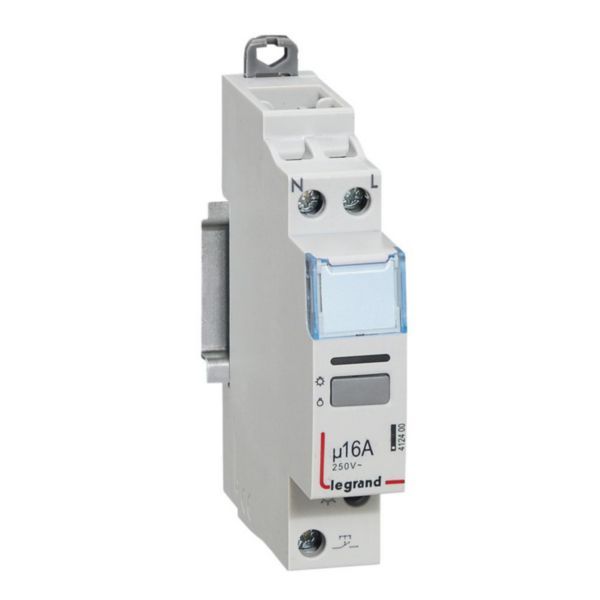 Silent single-pole toggle switch 230V~ - 16A - 1 module image 1