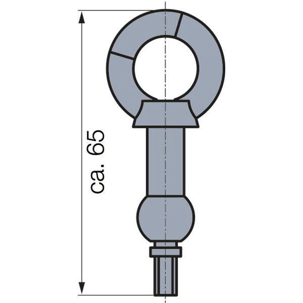 Changeoverswitches, T0, 20 A, surface mounting, 1 contact unit(s), Contacts: 2, 45 °, momentary, With 0 (Off) position, with spring-return from both d image 180