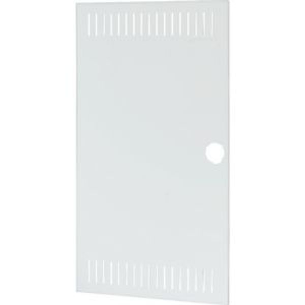 Replacement door, with vents,, white, 3-row, for flush-mounting (hollow-wall) compact distribution boards image 3