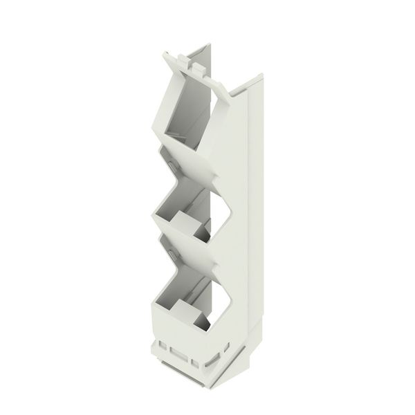 Side element, IP20 in installed state, Plastic, Light Grey, Width: 22. image 1