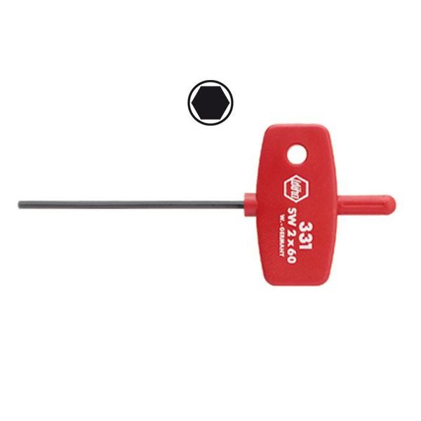 Hex driver with T-handle 3x100 image 1