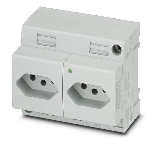 EO-N/UT/LED/DUO - Double socket image 2