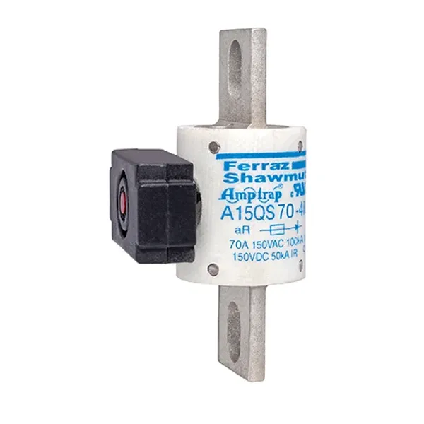 High Speed Fuse Amp-Trap® A15QS 150VAC 150VDC 70A Blade IL Indicator image 1