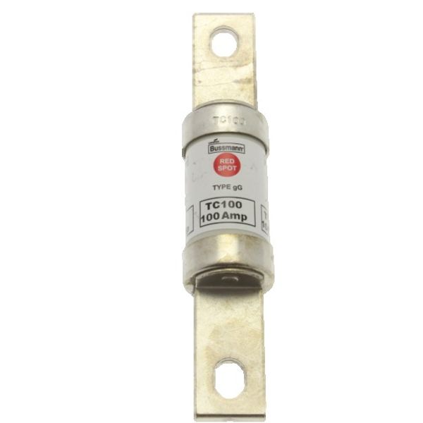 Fuse-link, low voltage, 100 A, AC 660 V, DC 350 V, BS88/B1, 26 x 137 mm, gL/gG, BS image 2