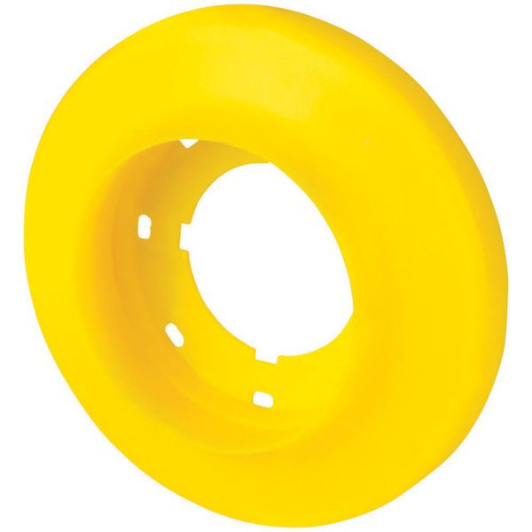 Illuminated ring, LED, D=60mm, 24VAC/DC, yellow image 2
