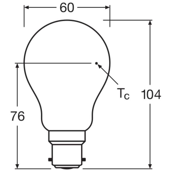 LED Retrofit CLASSIC A DIM 7W 827 Frosted B22d image 15