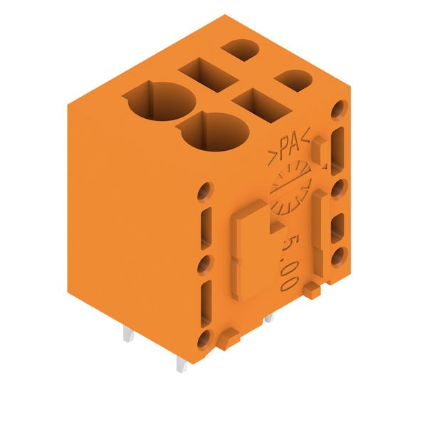 PCB terminal, 5.00 mm, Number of poles: 2, Conductor outlet direction: image 2