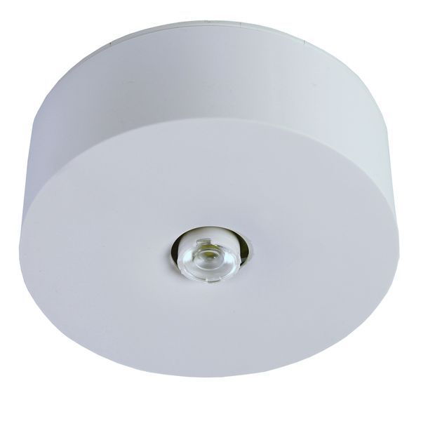 Emerg.lum.IL1x3W ERT-LED 3h 230V AC Self C.spot surface m. image 1