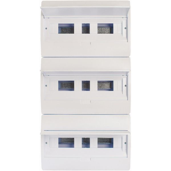 ECO Compact distribution board, surface mounted, 3-rows, 18 MU, IP40 image 12