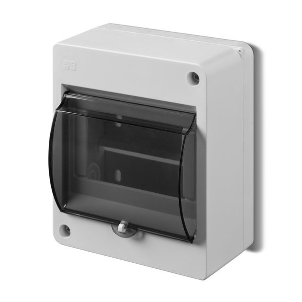 MINI S-5 CASING SURFACE MOUNTED TERMINAL N WITH SMOKED DOOR image 2