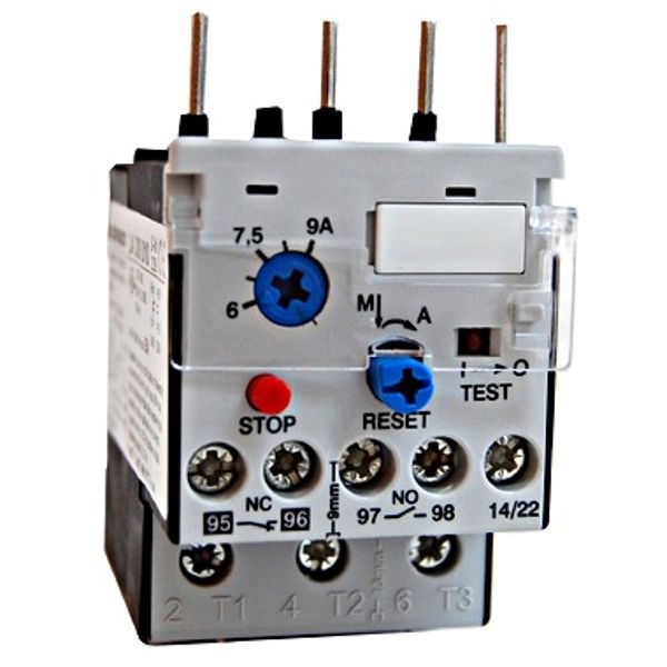 Motor protection relay 0.8-1.2A U3/32 Manual/Automatic-Reset image 1