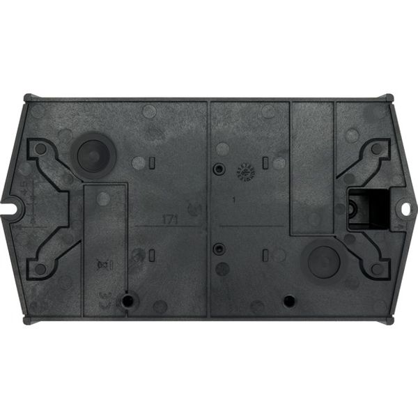 Reversing switches, T3, 32 A, surface mounting, 2 contact unit(s), Contacts: 4, 45 °, maintained, With 0 (Off) position, 1-0-2, Design number 8400 image 2