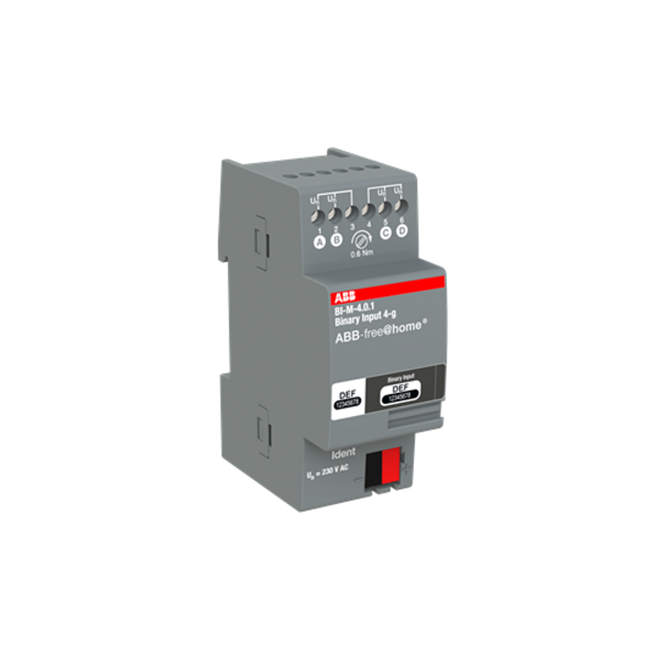 BI-M-4.0.1 Binary Input, 4-fold, 230 V, MDRC image 3