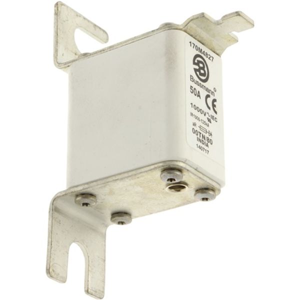 Fuse-link, high speed, 32 A, AC 1000 V, size 00, 30 x 47 x 98 mm, aR, DIN, IEC, type T indicator image 4