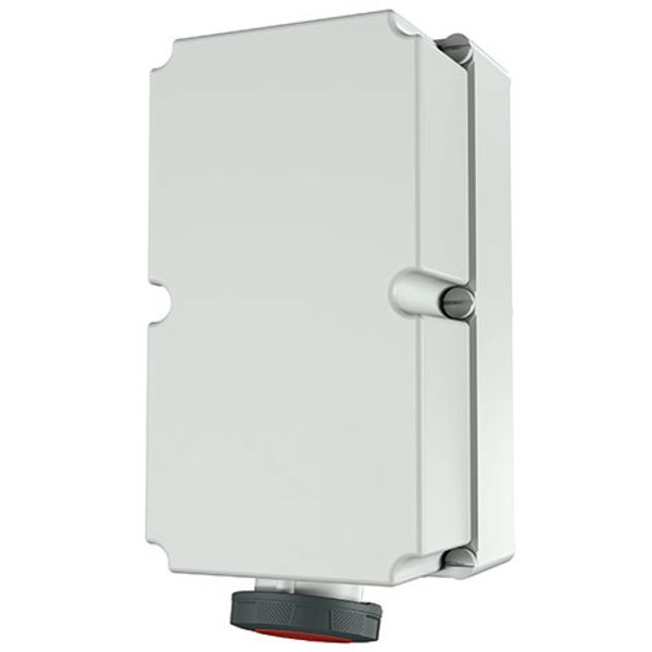 Mennekes Wall mounted recept., 125A5p6h400V, IP67 2162A image 1