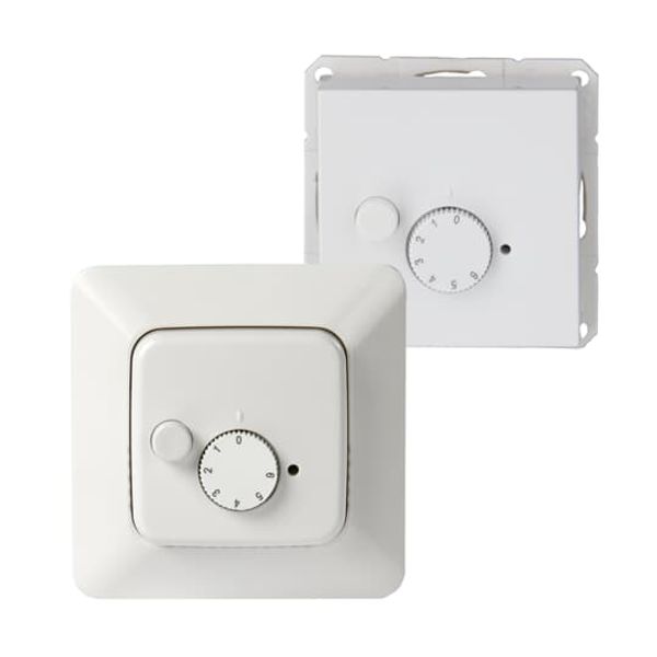 TF16-15-84 Floor heating thermostat On/Off Turn Heater 1gang White - Impressivo image 1