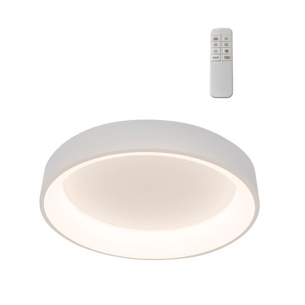 Siena LED Flush Light 30W 2100Lm 3CCT RGB White image 1