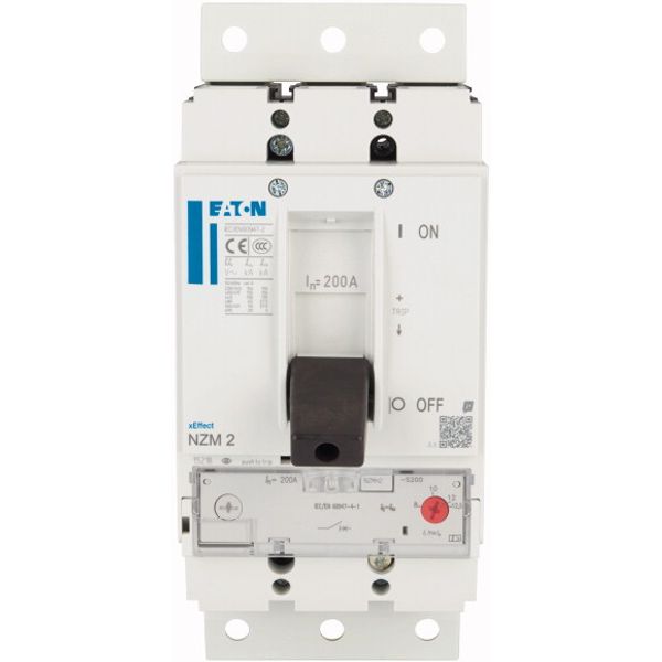 Circuit-breaker, 3p, 200A, plug-in module image 3