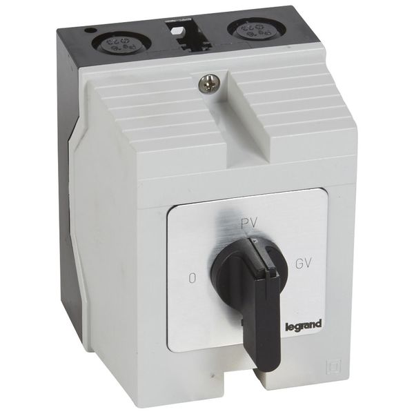 Cam switch - 3-phase motor switch starter 1 way,2 speed O-PV-GV - PR 26 - box image 1