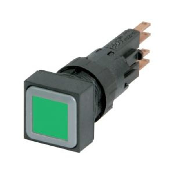 Illuminated pushbutton actuator, green, momentary, +filament lamp 24V image 2