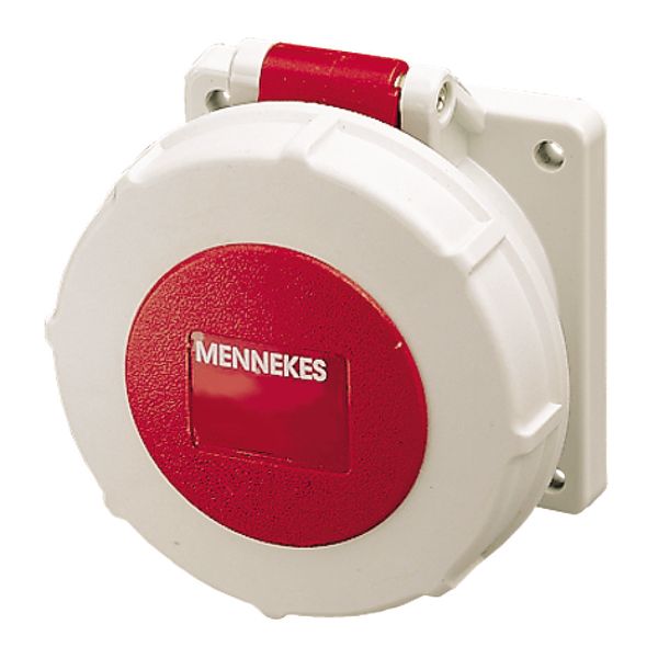 Mennekes Panel mounted recept., 32A3p9h400V, IP67 231A image 2