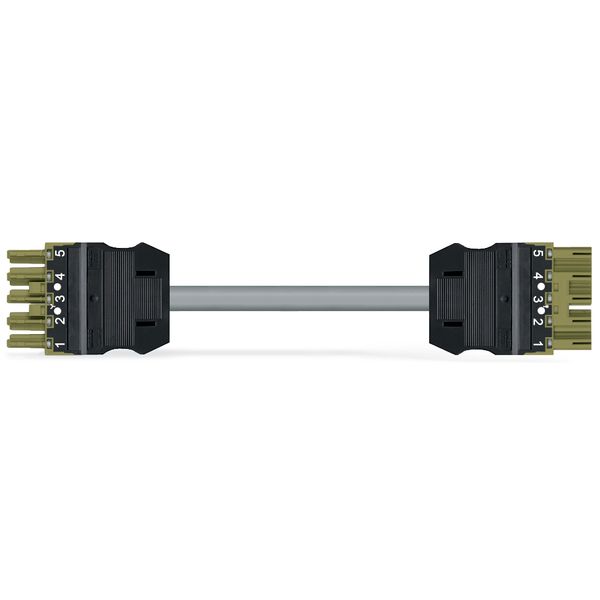 pre-assembled interconnecting cable Cca Socket/plug light green image 4