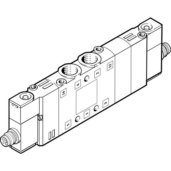 CPE10-M1CH-5/3ES-M7 Air solenoid valve image 1