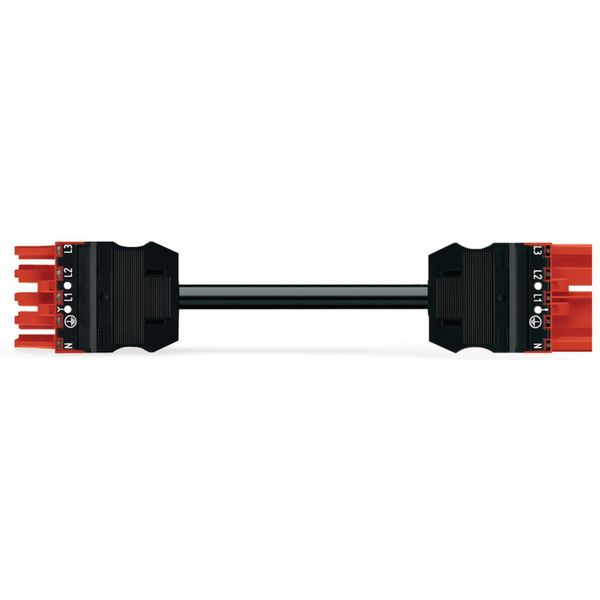 pre-assembled connecting cable Eca Plug/open-ended red image 2