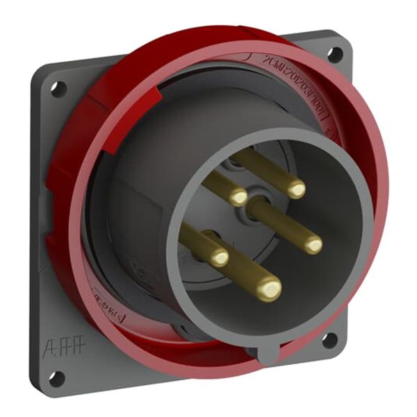 Panel mounted socket inlets, 3P+N+E, 16 A, 346 … 415 V image 1